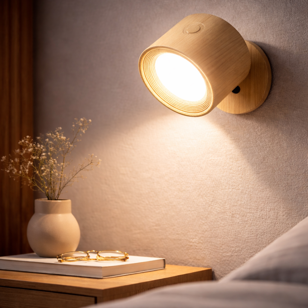 Lampada da parete magnetica LumiSpot™ 360°