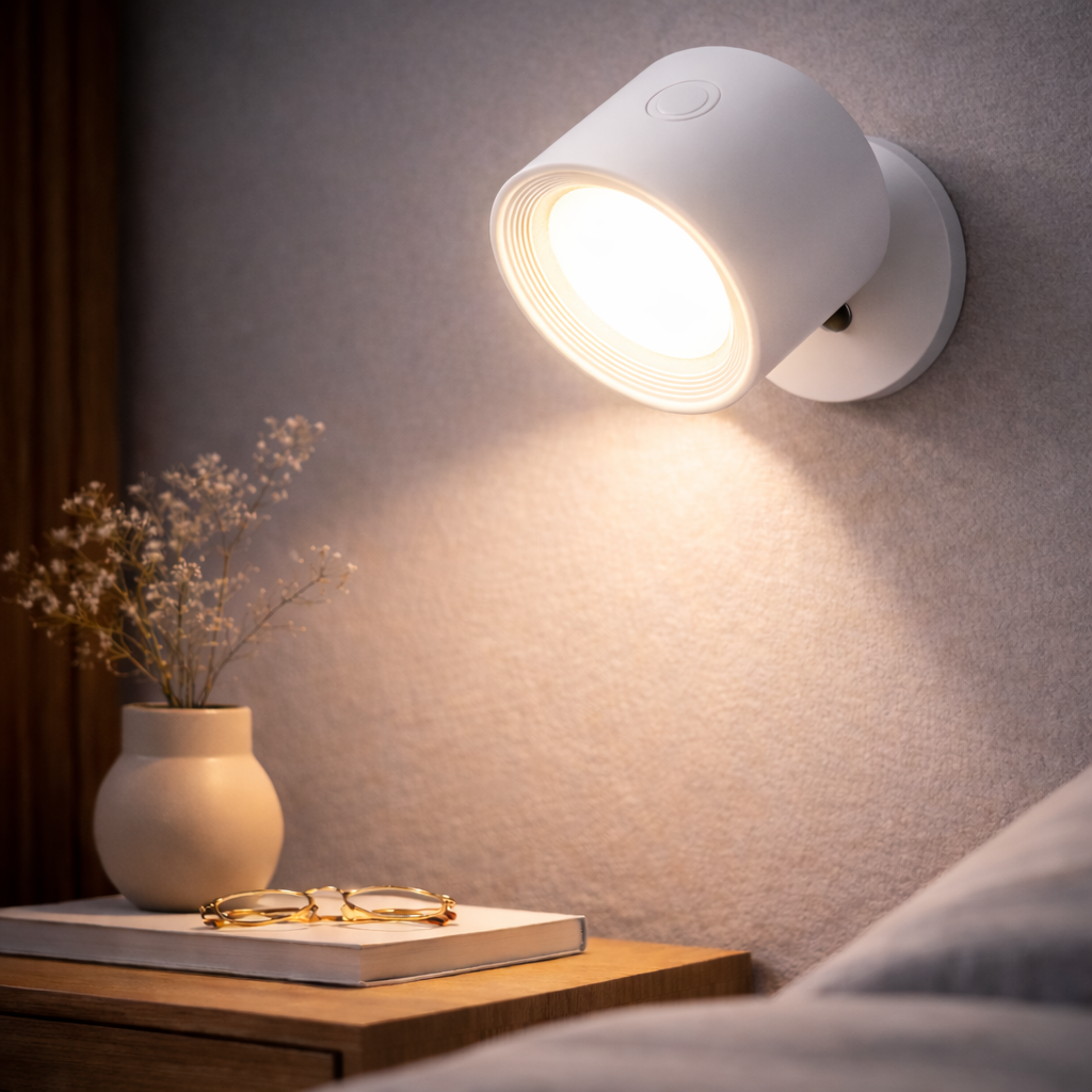 Lampada da parete magnetica LumiSpot™ 360°